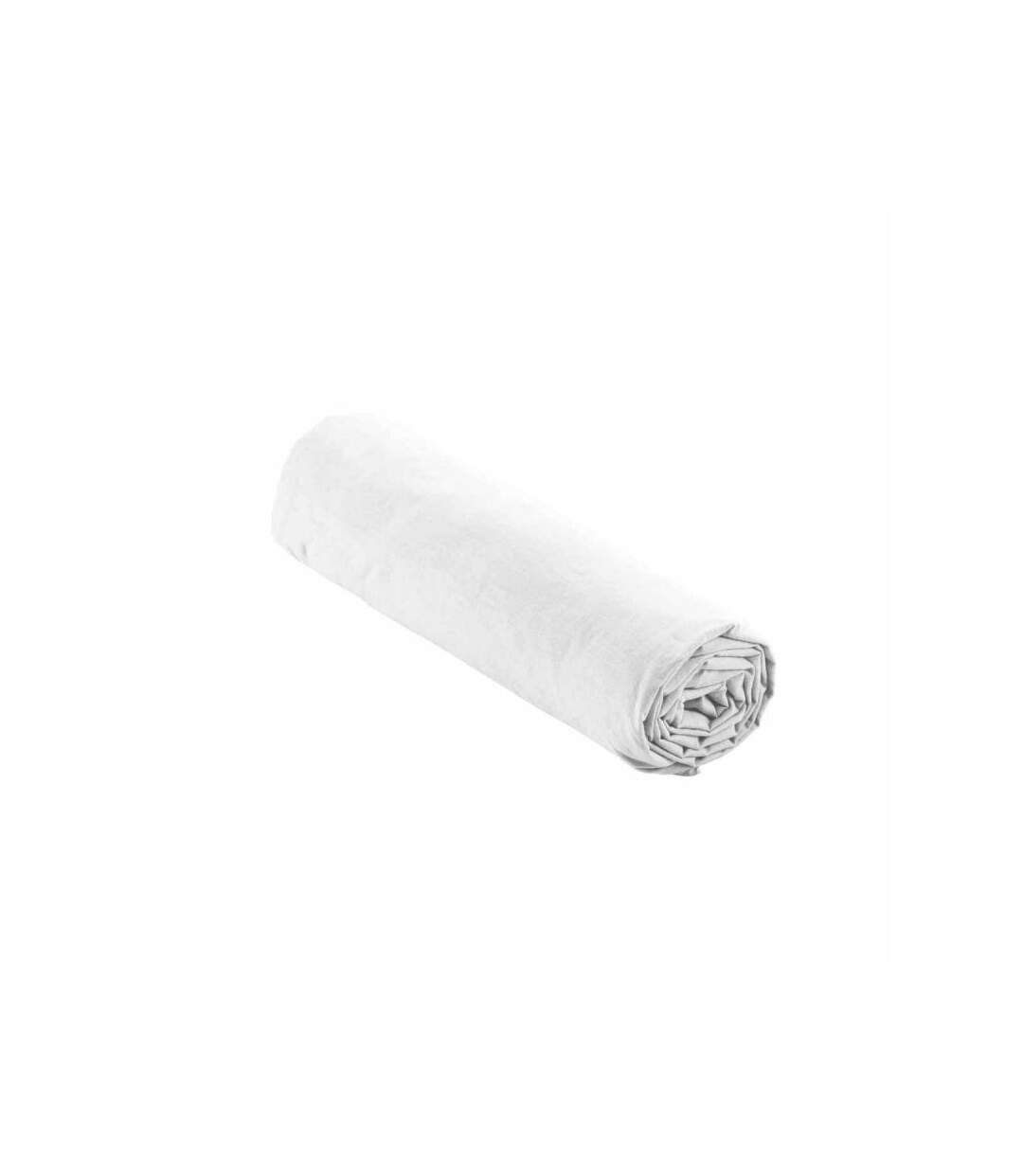 Drap Housse Stonalia 160x200cm Blanc