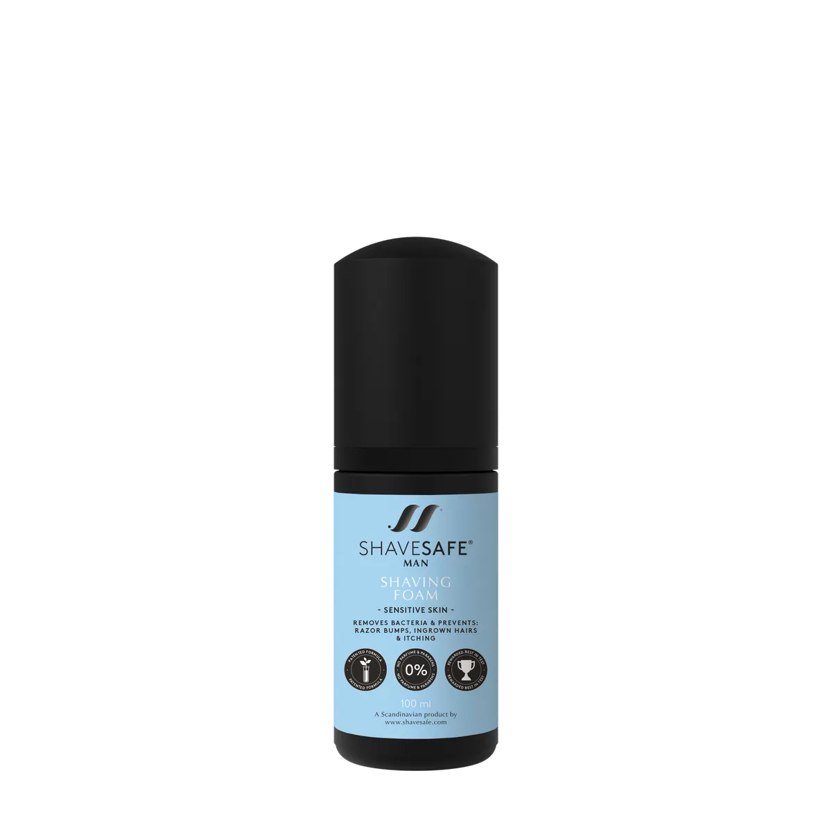 ShaveSafe Man Shaving Foam Sensitive Skin - 100 ml.