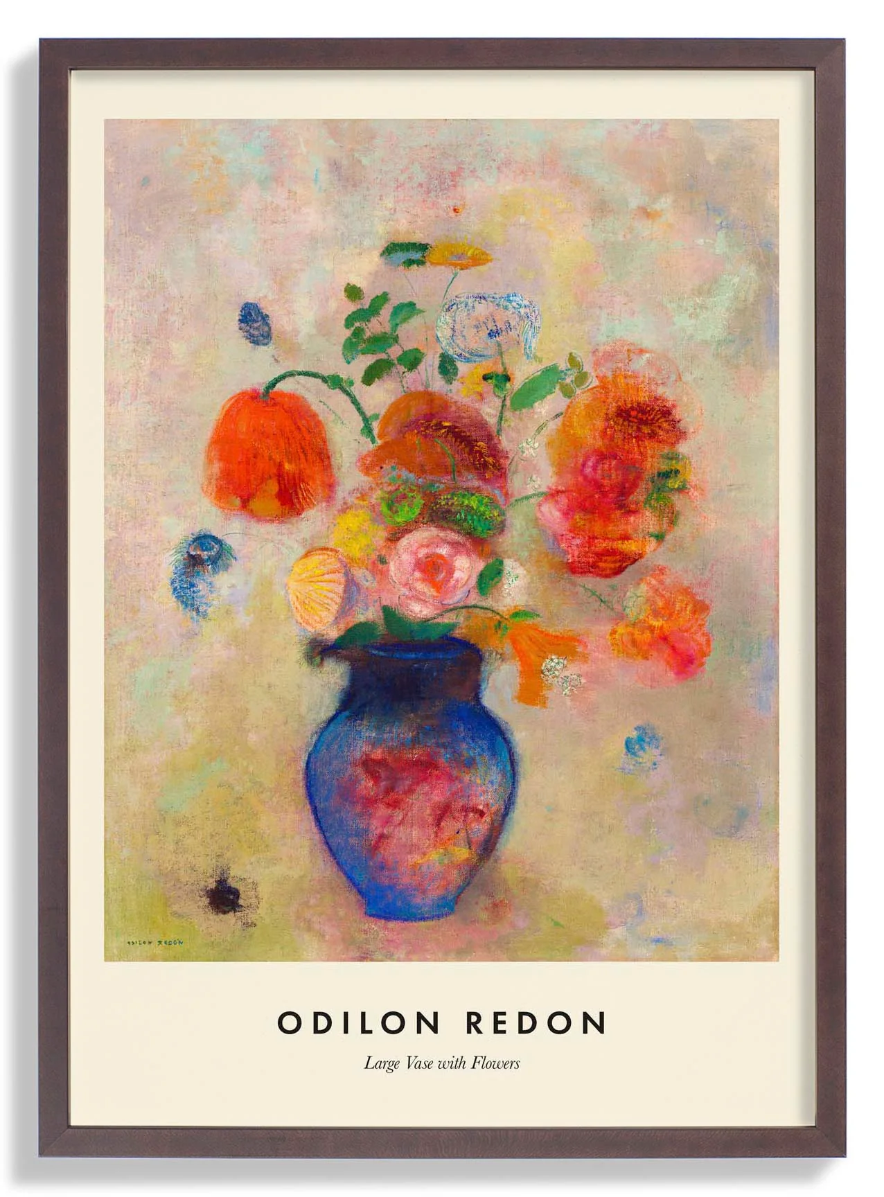 Große Vase mit Blumen von Odilon Redon