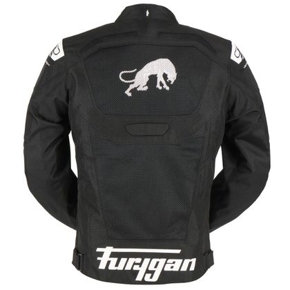 Blouson Furygan ATOM VENTED EVO - Noir / Blanc