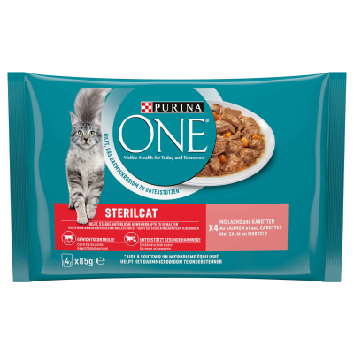 Purina One Sterilcat Gelée Lachs 12x4x85g