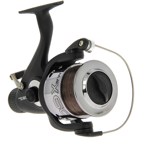 Moulinet Débrayable Angling Pursuits Max 'Carp Runner', garni de nylon en 8lb