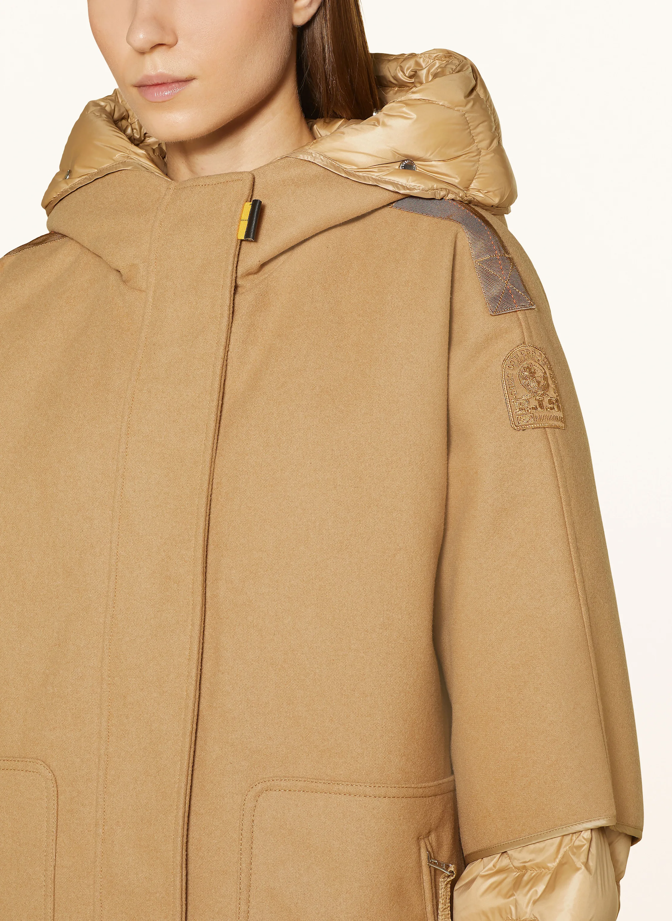 PARAJUMPERS Daunenmantel JOY im Materialmix