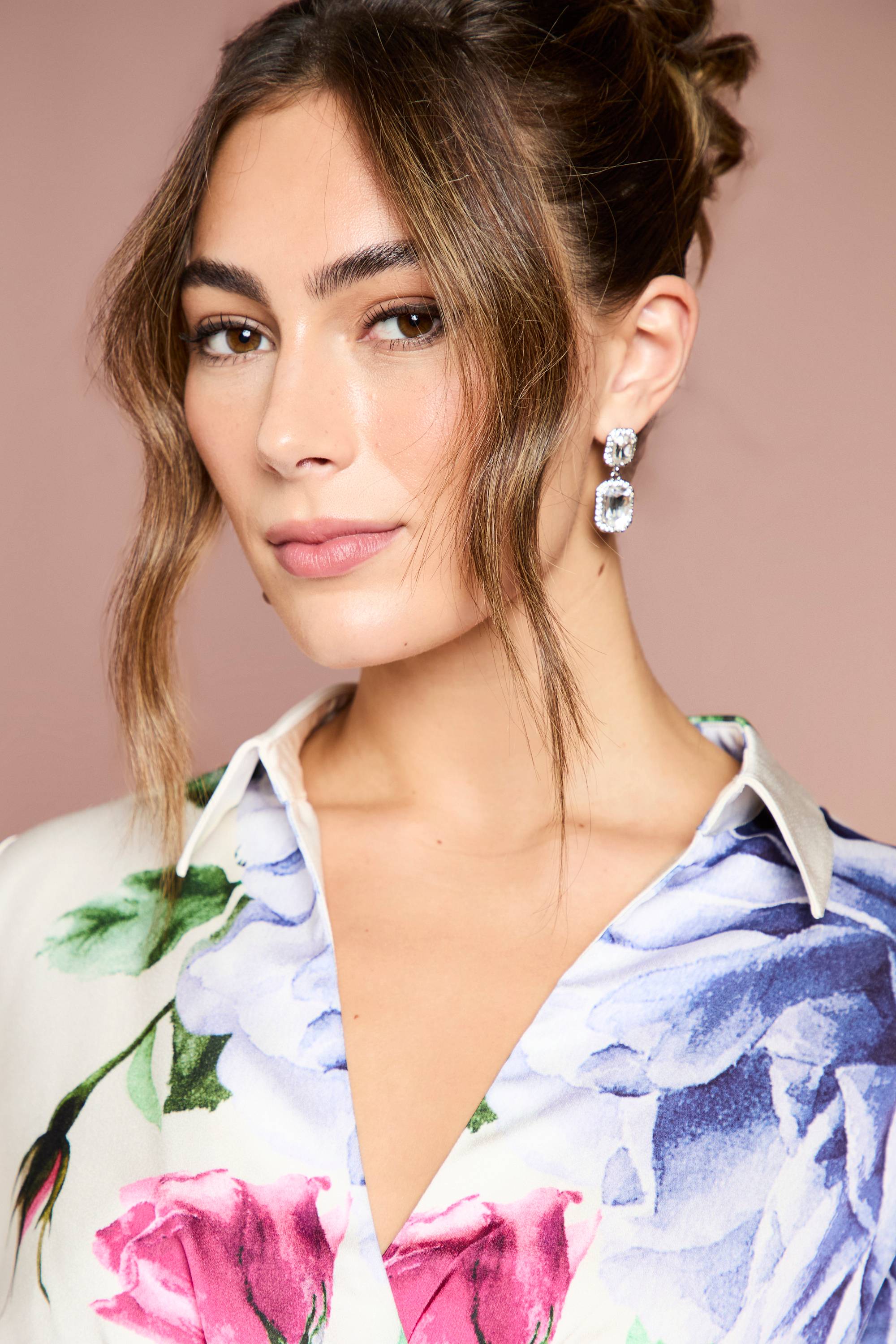 Coast Robe Longue Portefeuille à Motif Imprimé