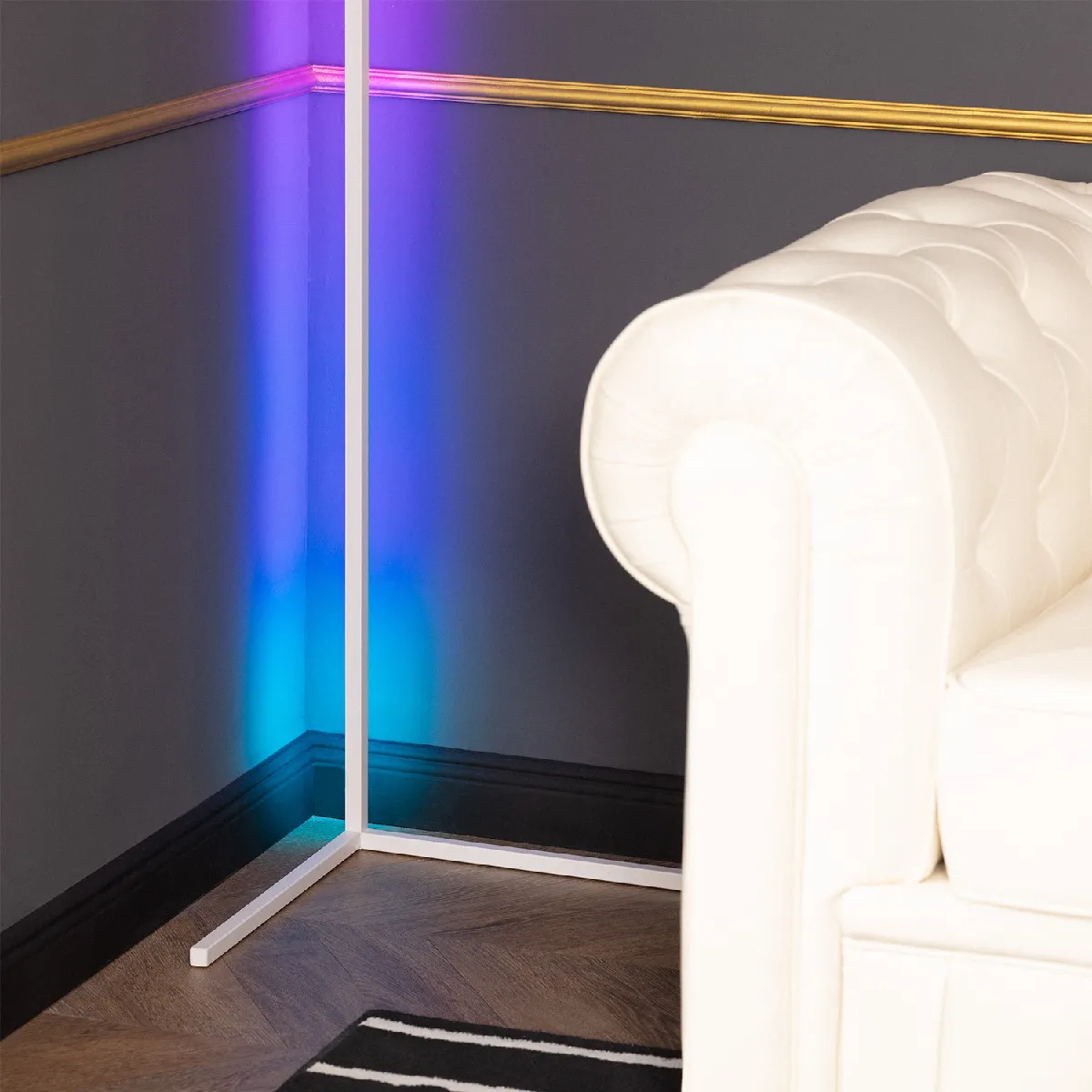 Ledkia Lampadaire LED RGBWW Luxy 20W