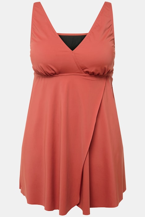 Tankini-Top, Softcups, Wickeloptik