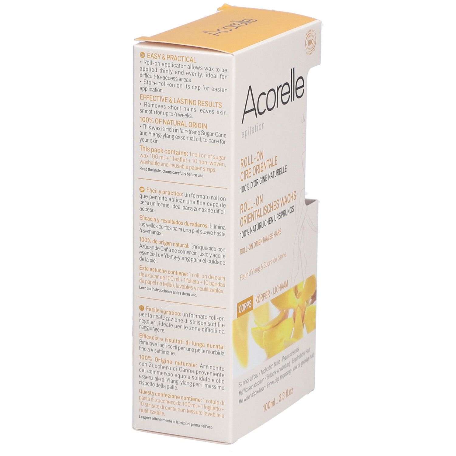 Acorelle Roll On Orientalisches Wachs 100ml