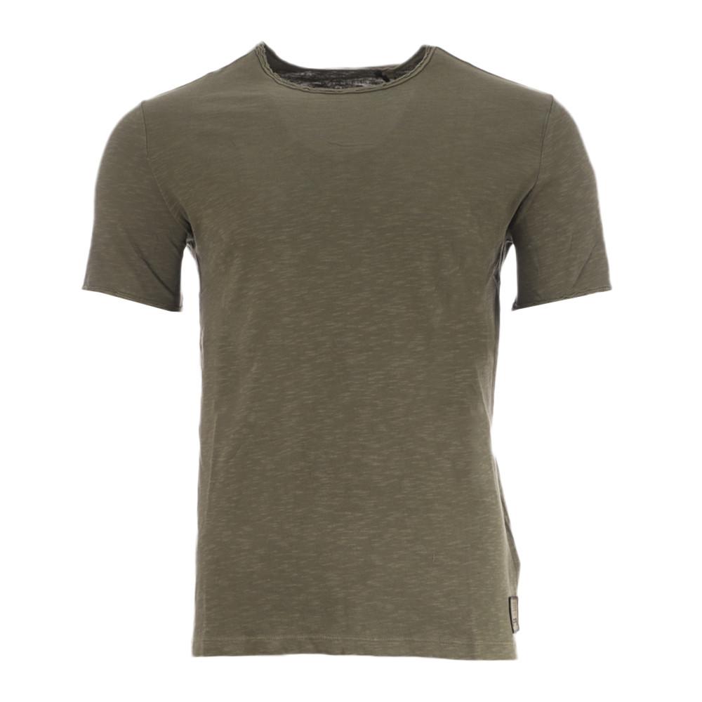 Guess T-shirt Kaki Homme Guess Dustin
