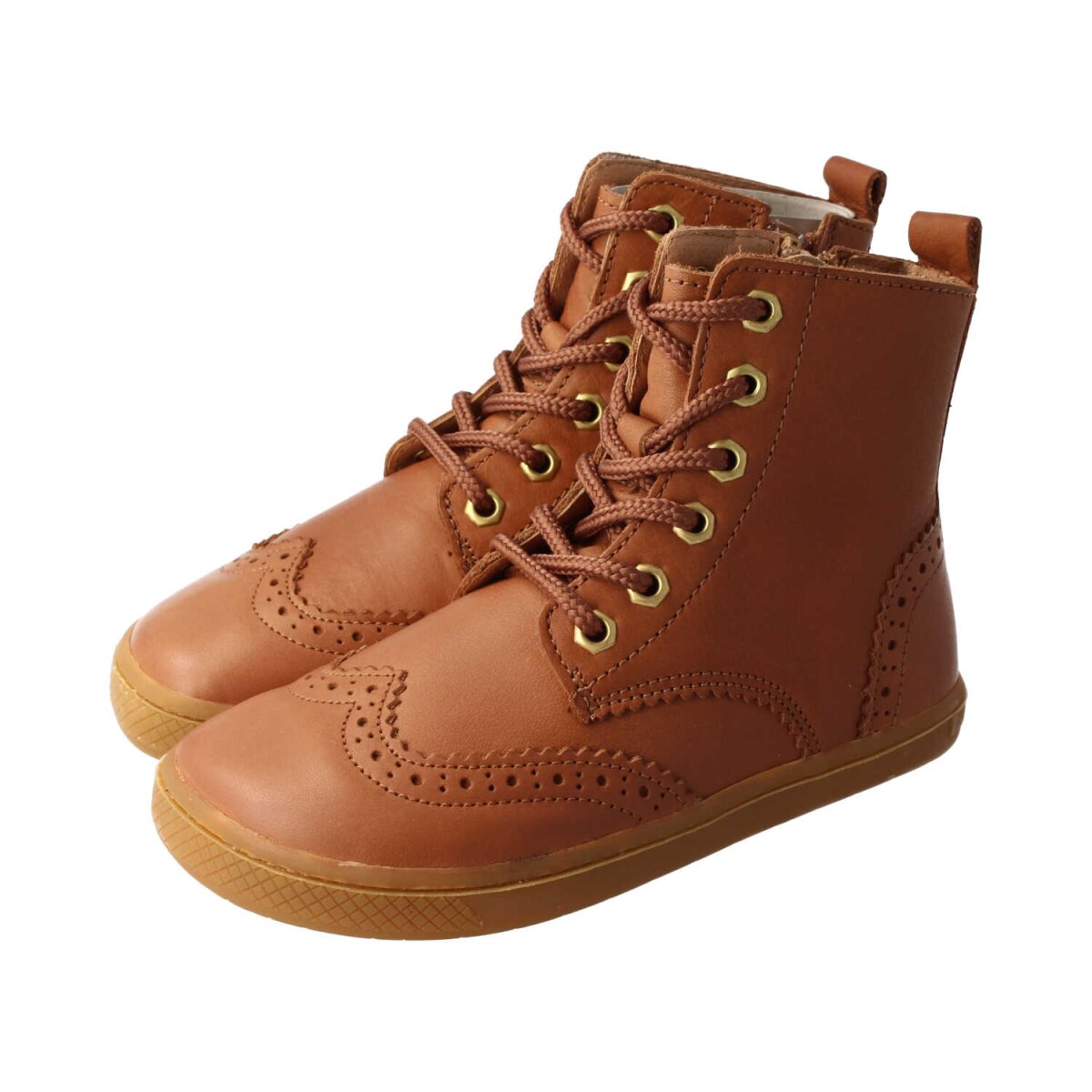 WL4210-9 chestnut LET`S ROCK nappa leather laces Weite/W