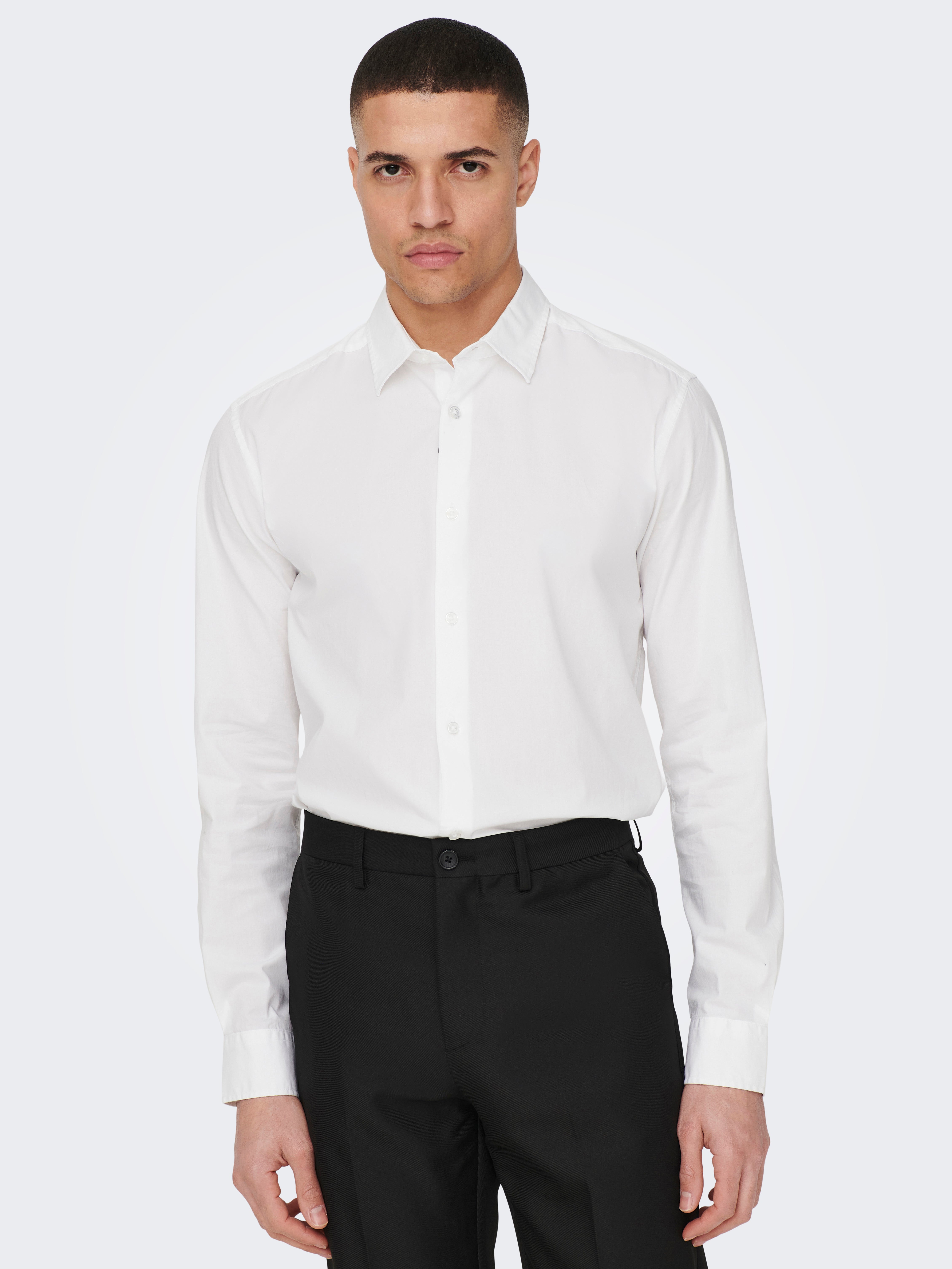 ONSANDY Popelin Hemd White