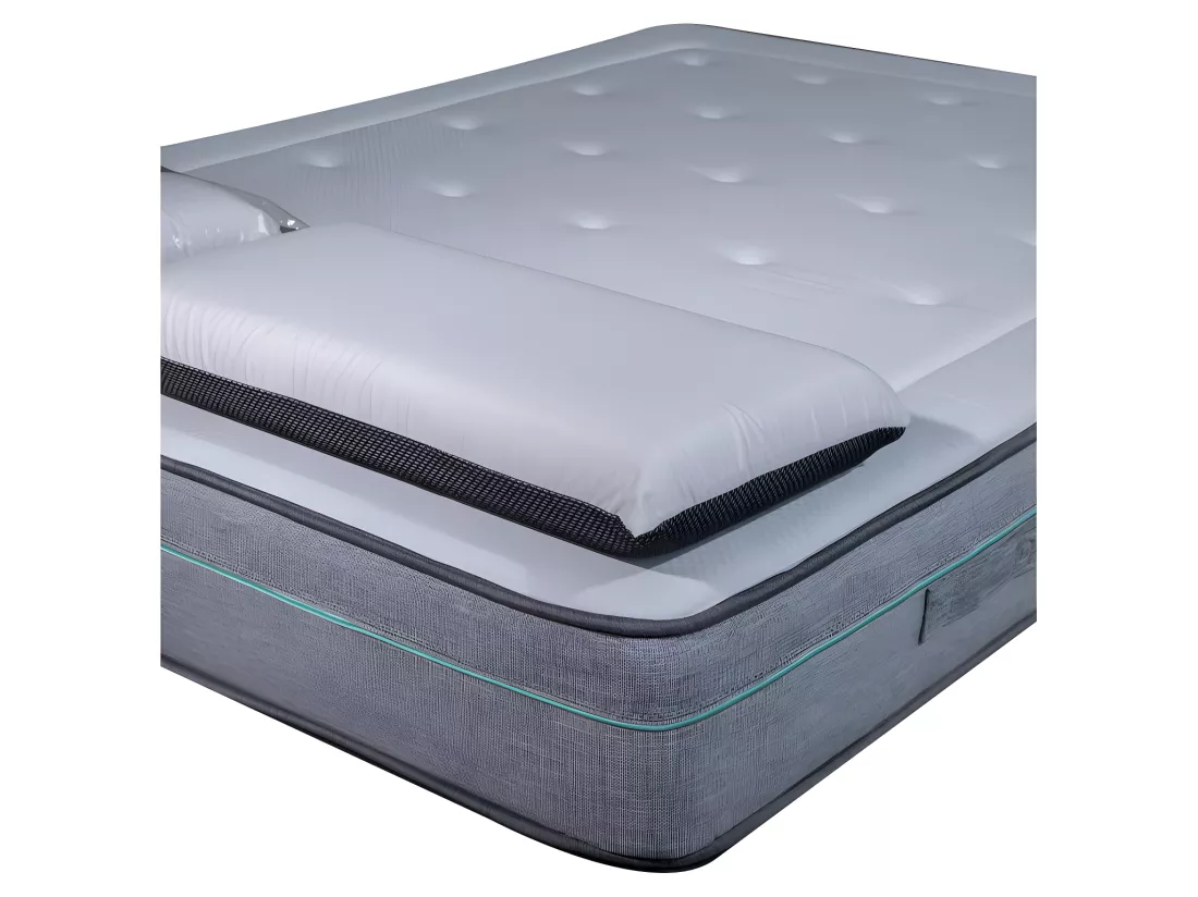 Matelas mousse Dream - 180x200cm et 2 Oreillers 70x40cm - accueil mémoire de forme - 23 cm