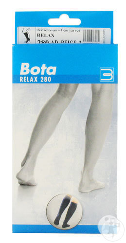 Bota Relax 280 Bas Jarret Beige N2 Paire 1