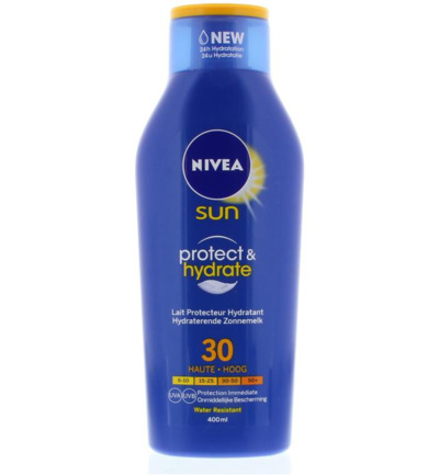 Nivea Sun protect & hydrate zonnemelk SPF30 (400 ml)