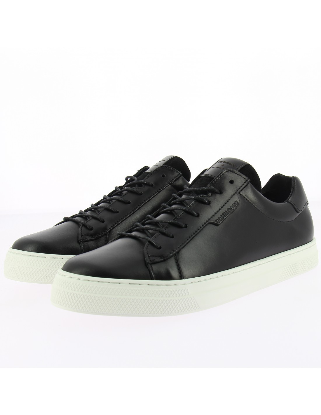 schmoove baskets de ville homme spark clay cuir noir
