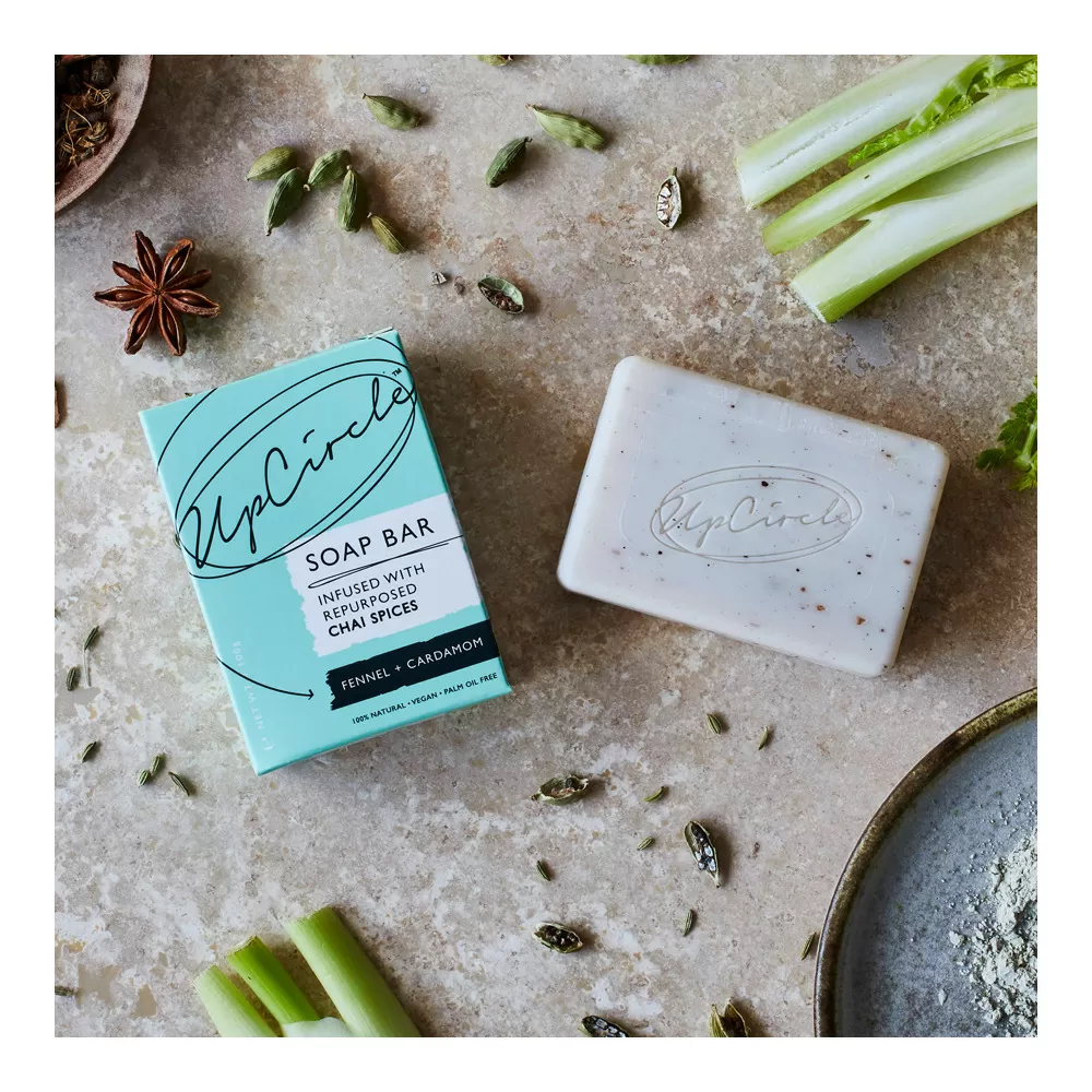 UpCircle Fennel & Cardamom Chai Soap Bar
