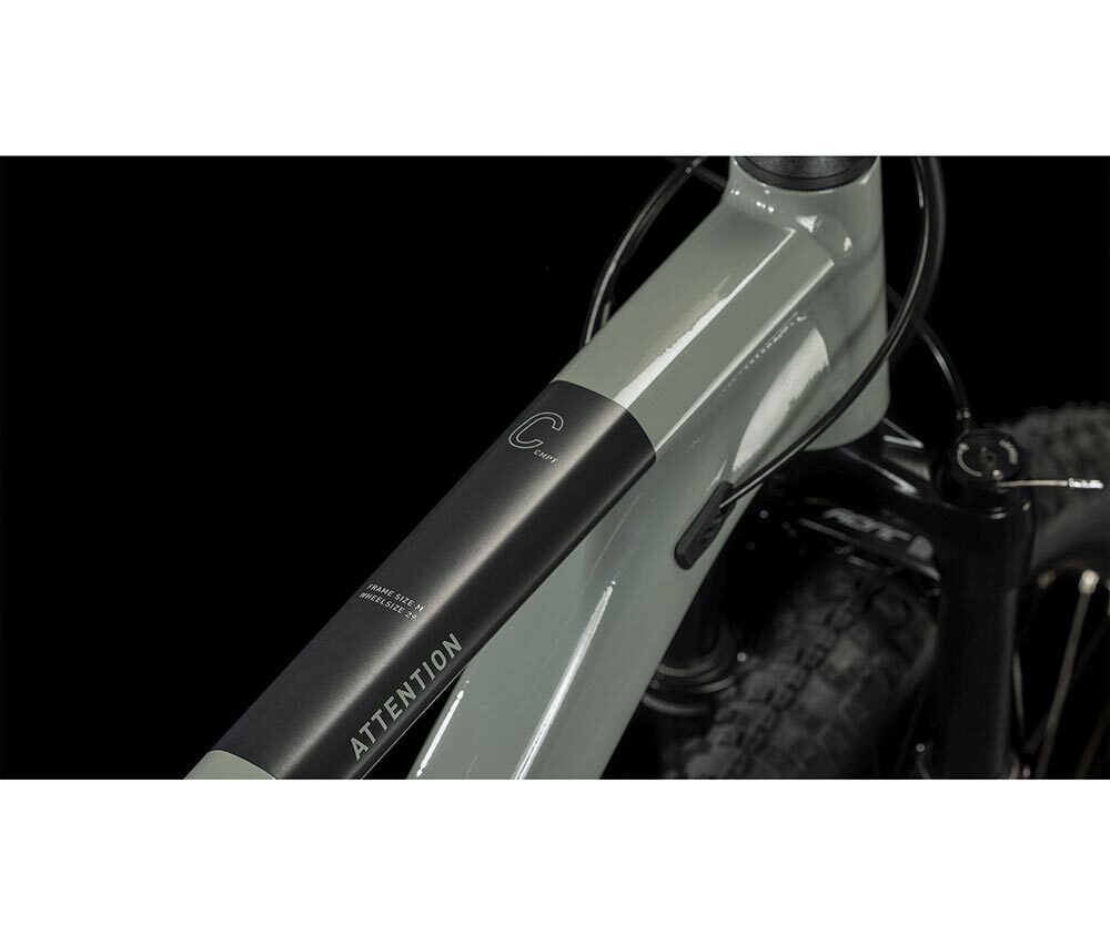 Cube Attention 29 Mountainbike Grijs/Zwart Heren