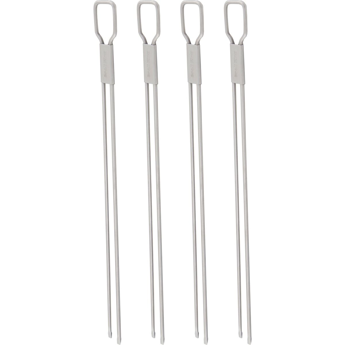 Dobbelt grillspyd 4 stk