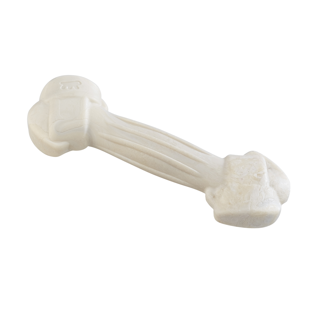 Ferplast goodbite natural xl jouet os pour l'hygiène dentaire, saveur de poulet, chien grande (20-35 kg), naturel, 1 pièce de