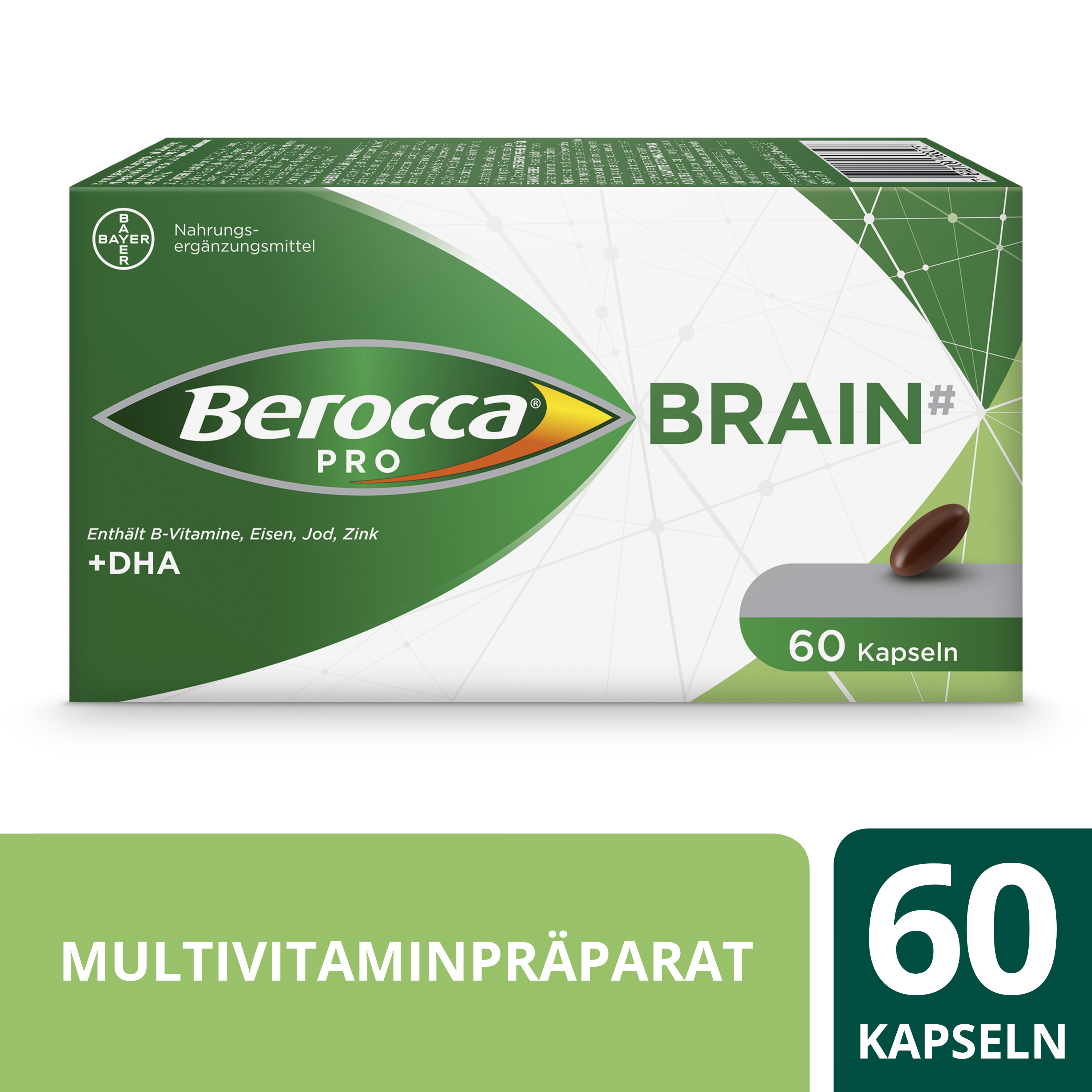 BEROCCA Pro Brain Kaps Blist 60 Stk