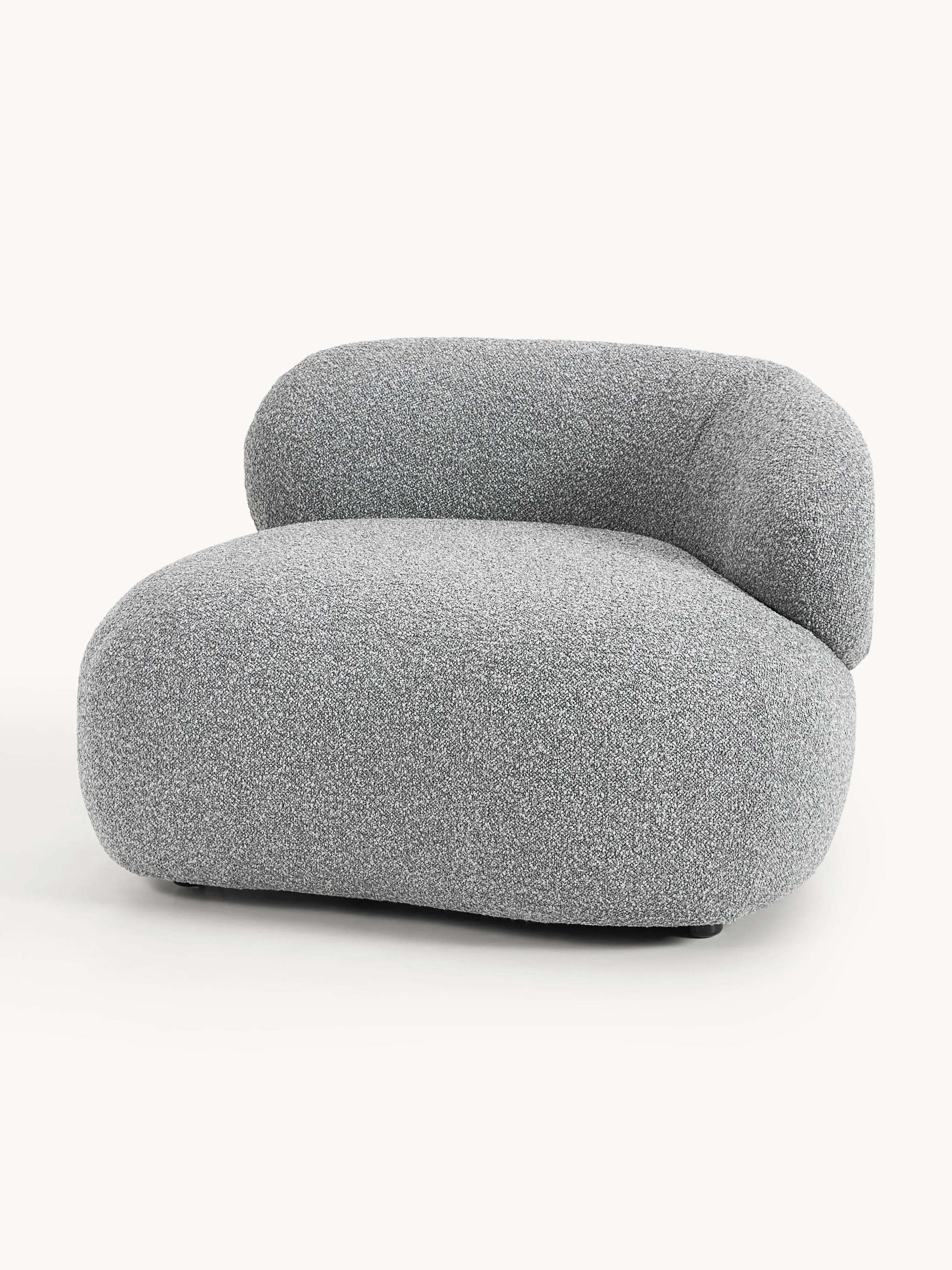 Bouclé loungefauteuil Alba