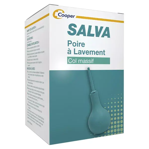 Bulbo para Enema Retal Salva, Gargalo Sólido, 320ml