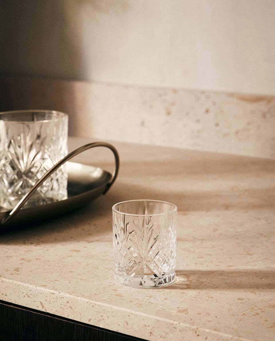 COPO DE SHOT DE CRISTAL GRAVADO