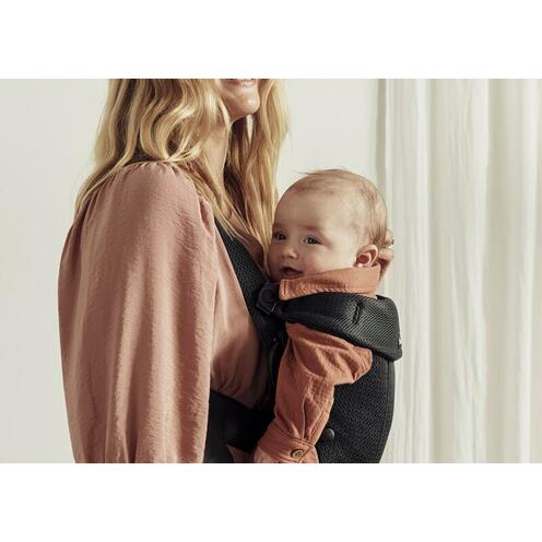 Porte-Bébé Mini Mesh 3D Noir - BABYBJÖRN