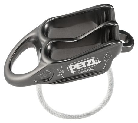 Assureur Petzl Reverso Gris