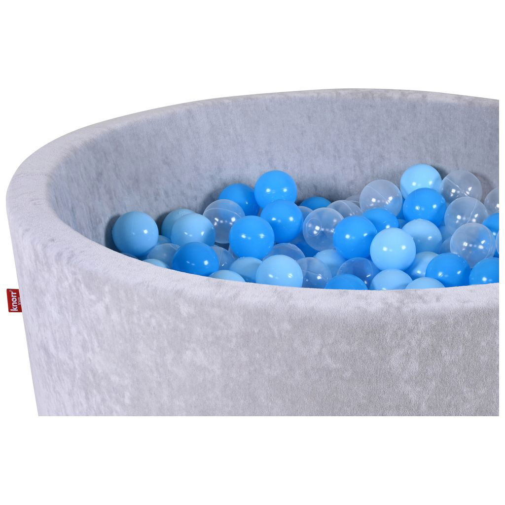 KnorrtoysKnorrtoys   Bällebad Soft Grey soft blue blue transparent