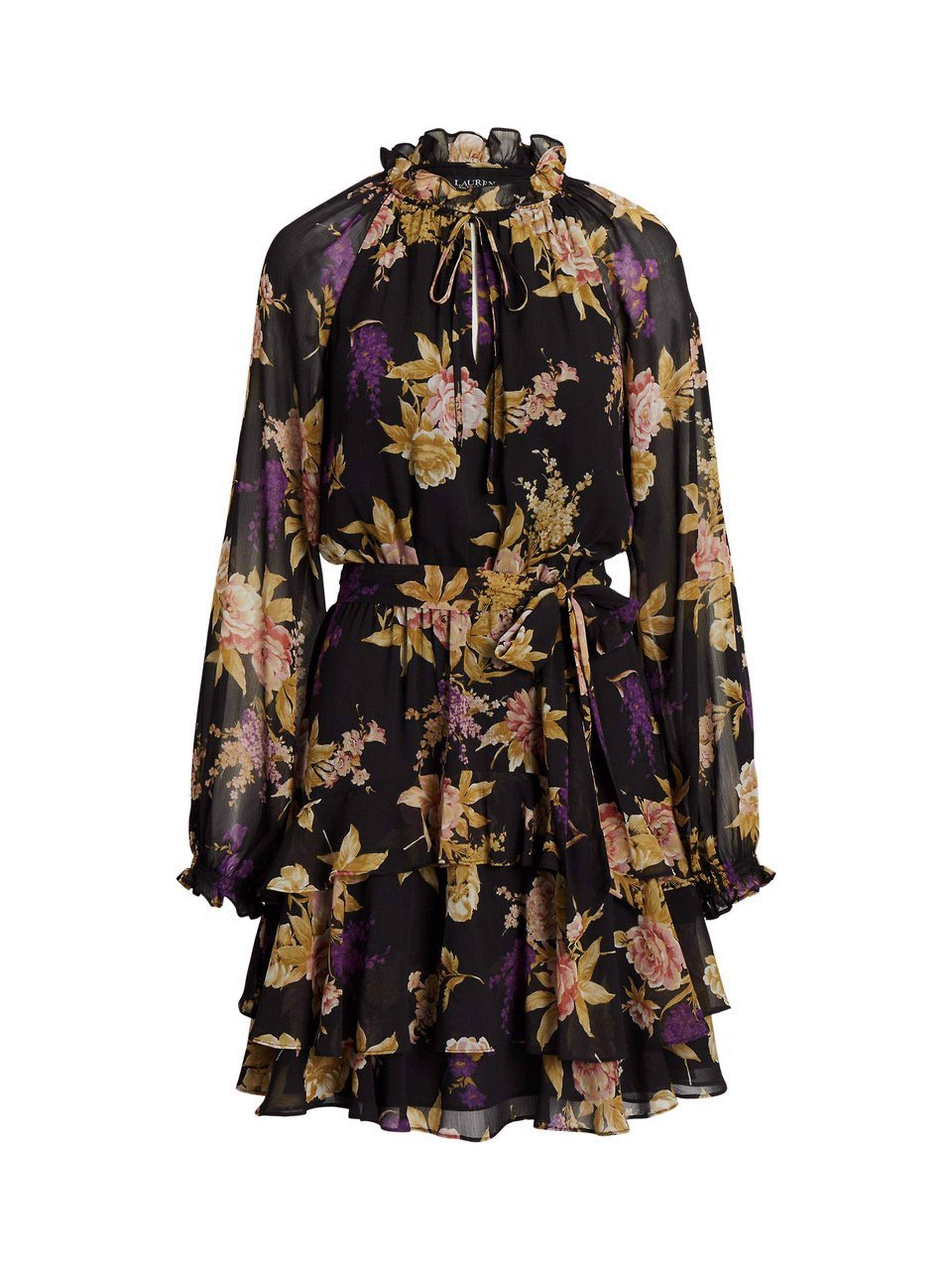 Kleid mit Blumen-Motiv