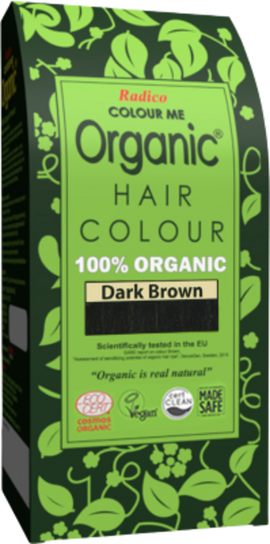 Radico  Pflanzenhaarfarbe Dunkelbraun, 100 g
