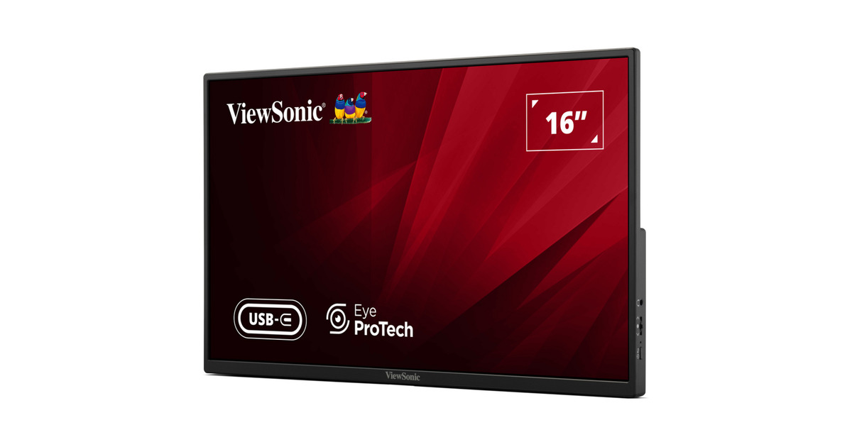 ViewSonicVA1650 Lichtgewicht draagbare monitor 16
