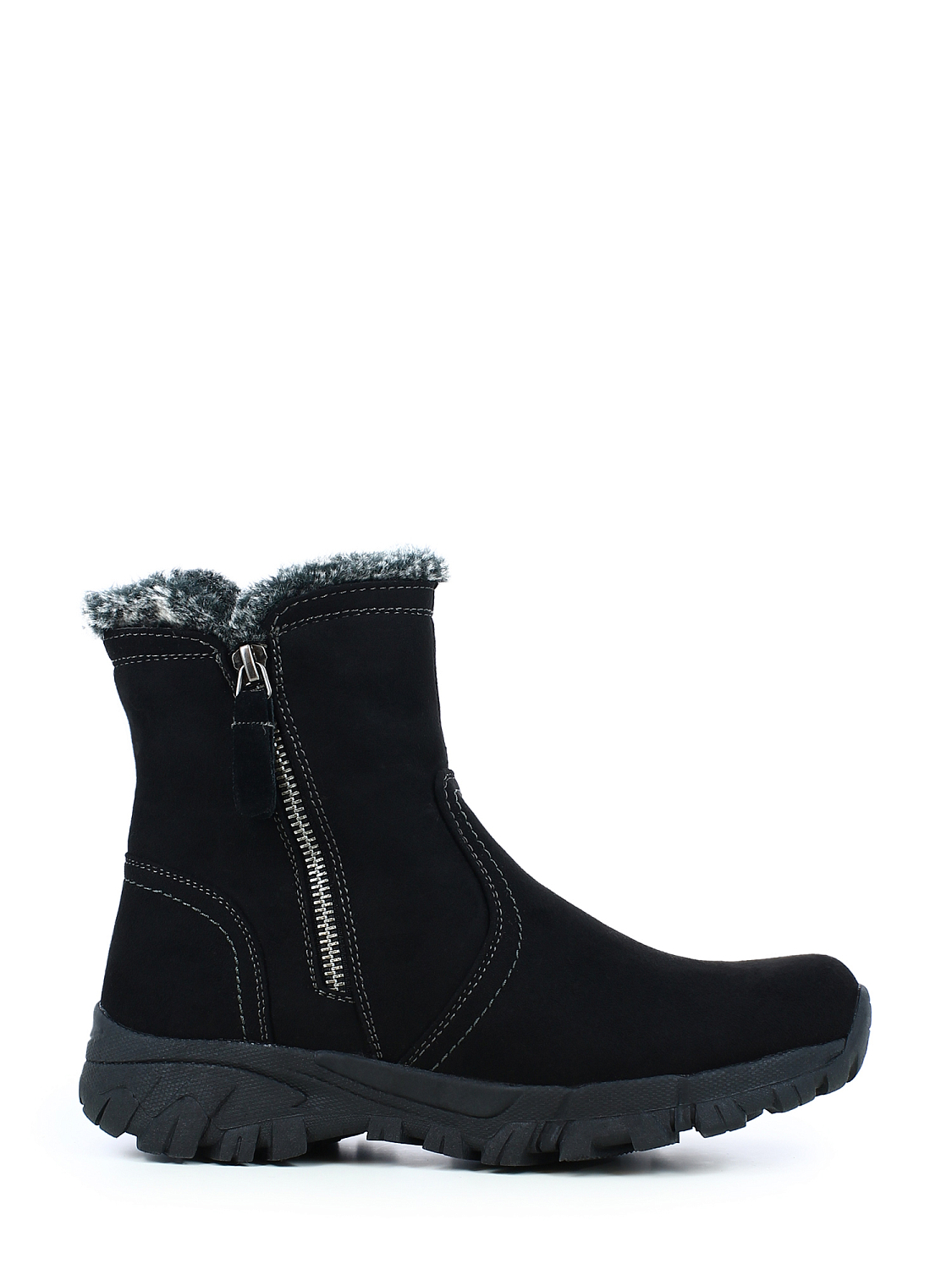 Duffy Lett Teddyfôret Boots Black