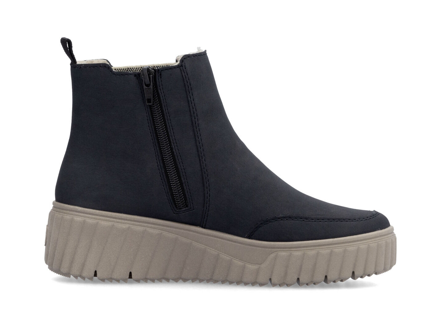 Rieker, trendige Damen-Boots, Winterschuhe, mit herausnehmbarem Fußbett