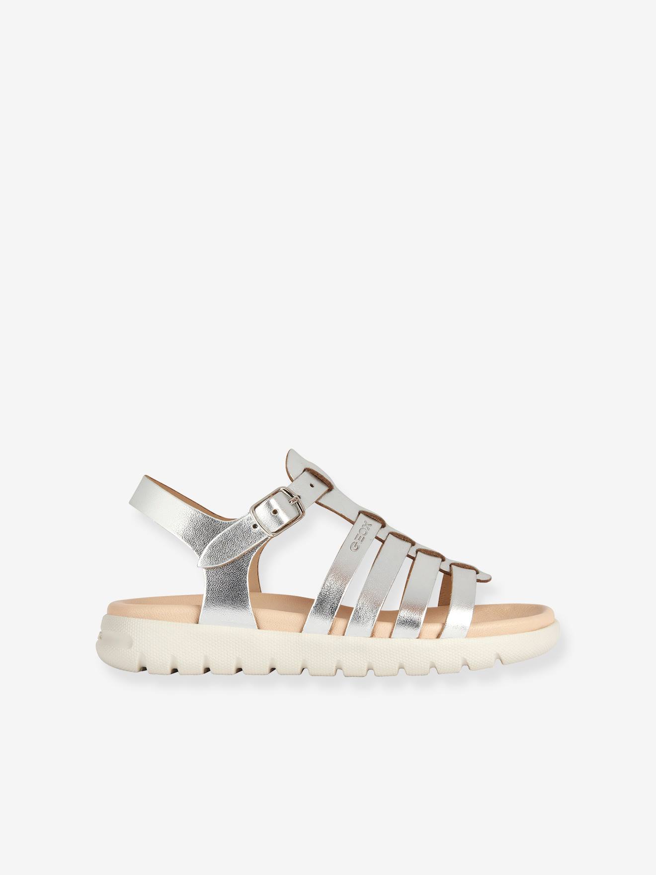 Sandálias infantis Geox® Soleima Girl, cor ferrugem
