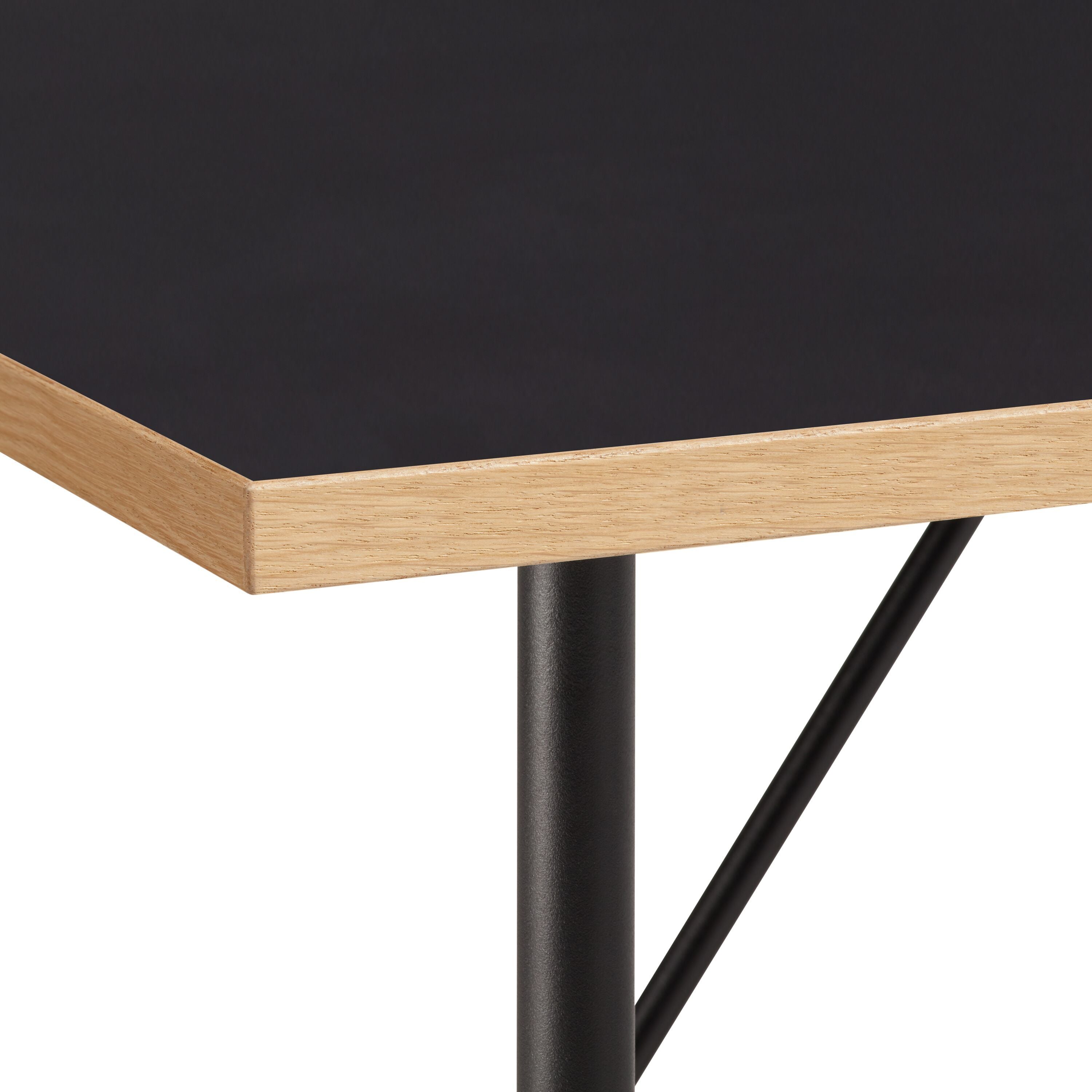 ATELIER Schreibtisch - Schwarz / B: 140.0 cm x T: 70.0 cm x H: 74.0 cm