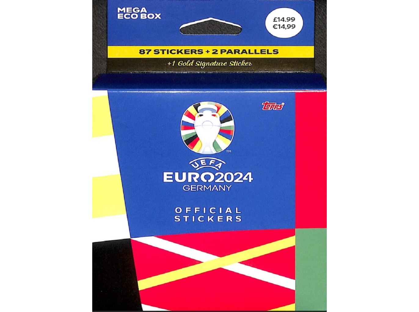 MEGA ECO BOX STICKER UEFA EURO