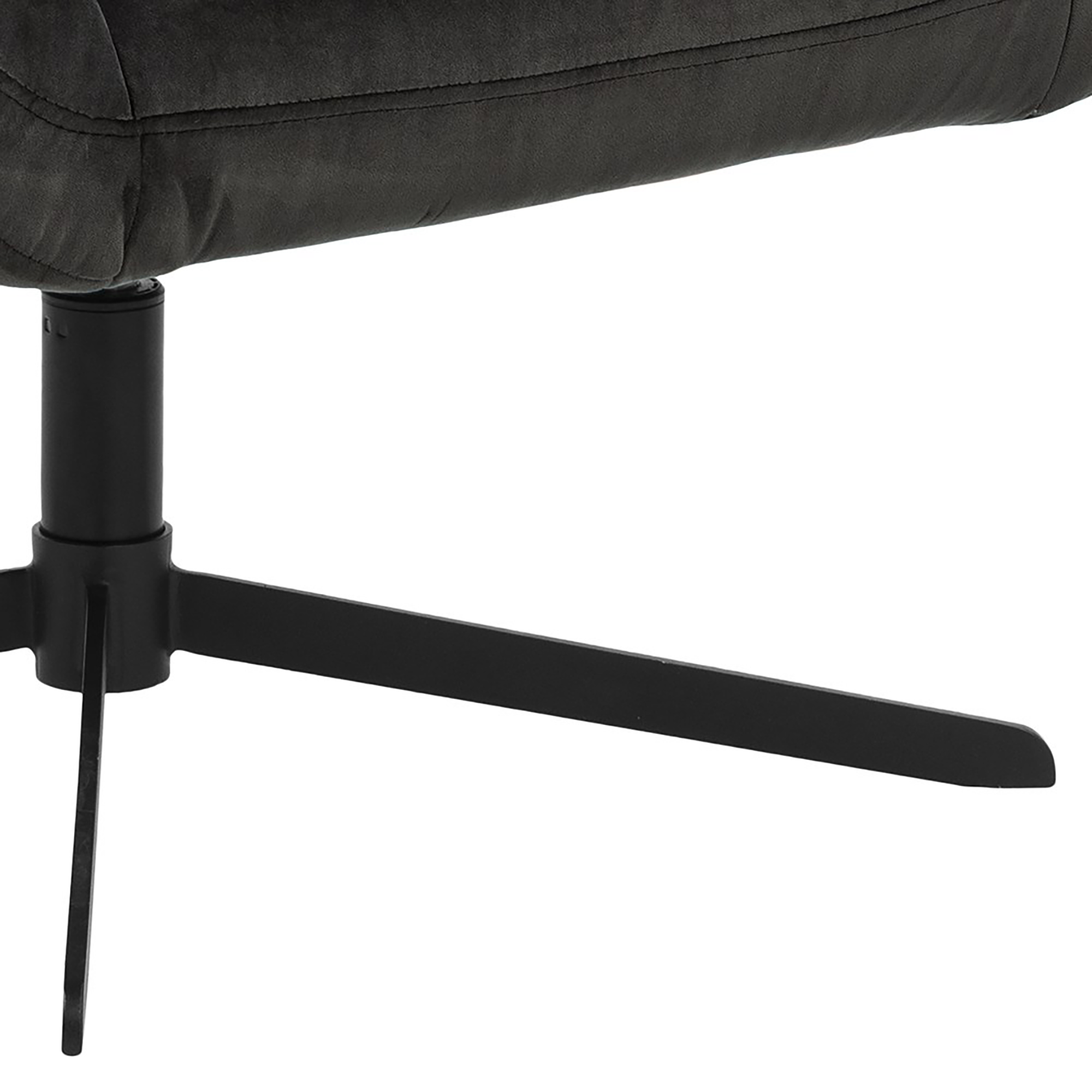 Brylle Fauteuil Fluweel - Bruingrijs