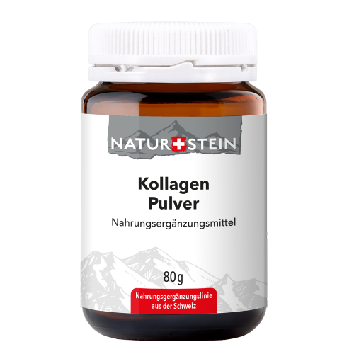 NATURSTEIN Kollagen<br>80 g, Glas, Pulver