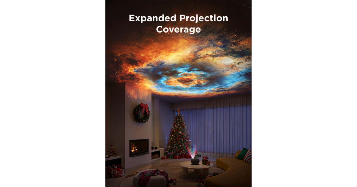 GoveeGalaxy Light Projector 2 Pro verlichting  (Zwart)