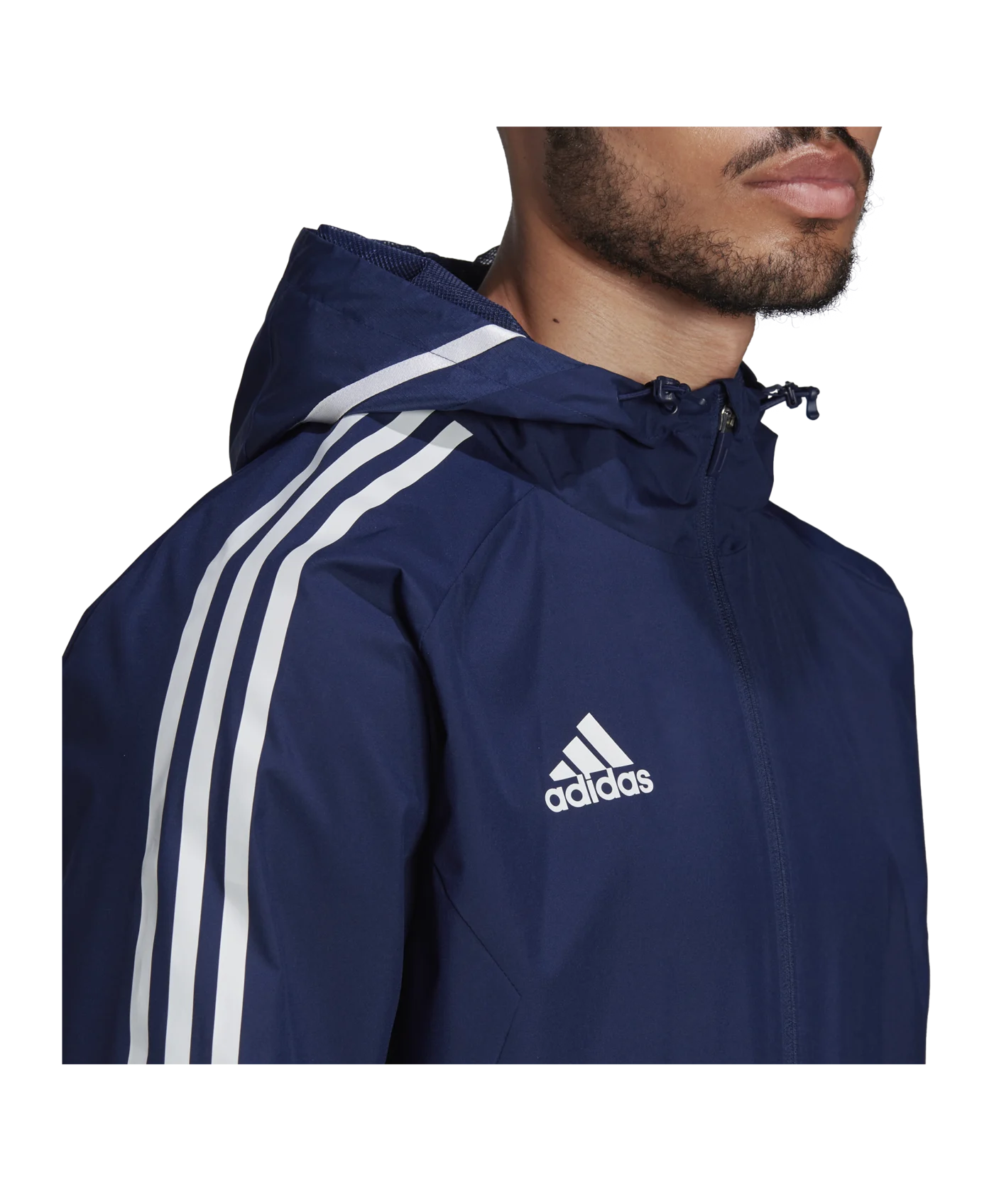 adidas Condivo 22 Allwetterjacke Blau Weiss