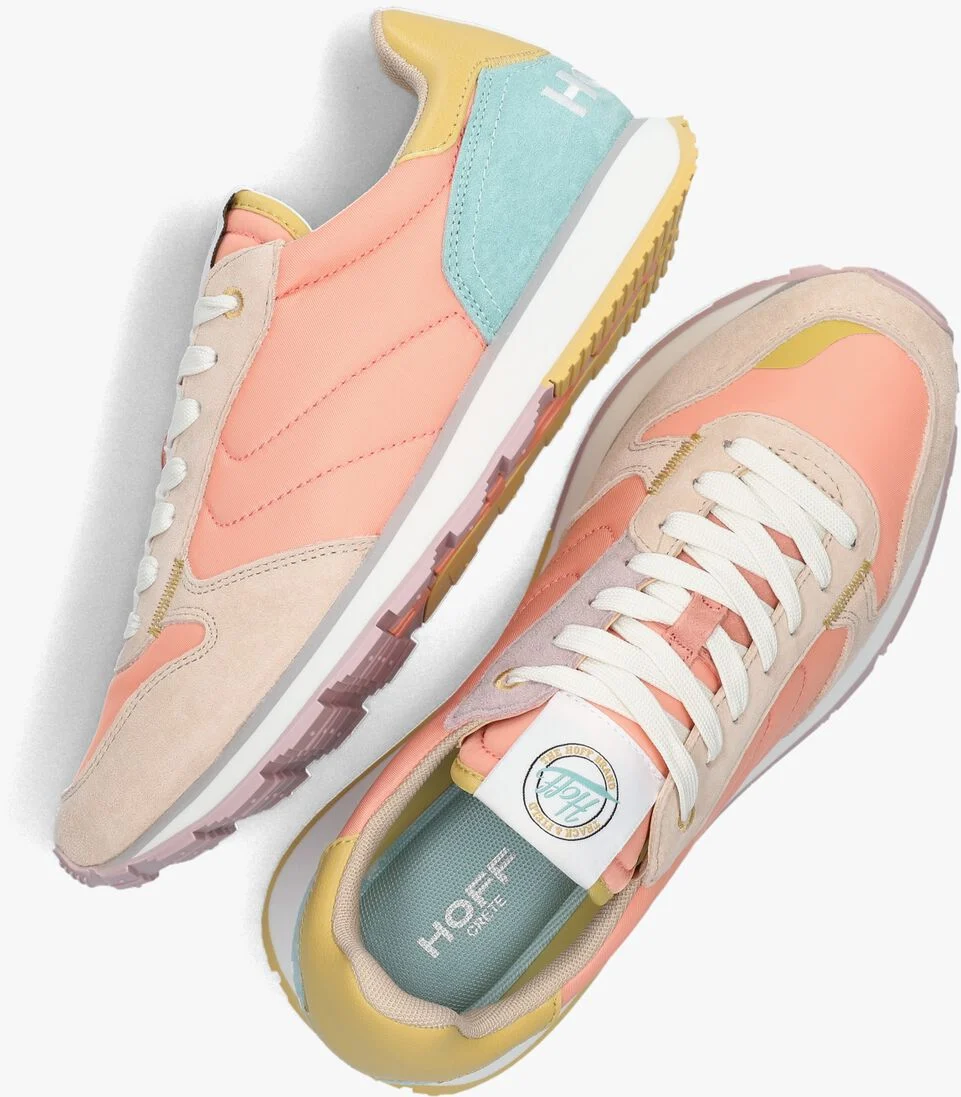 THE HOFF BRAND oranje the hoff brand lage sneakers crete track + field