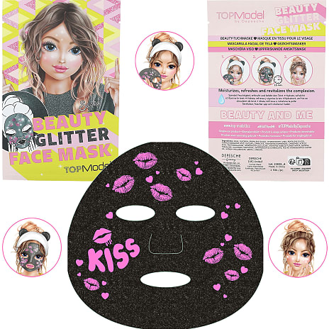 TOPModel beauty and me ansigtsmaske m. glitter – flere varianter – assorteret