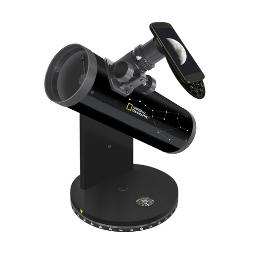 Telescópio astronômico compacto National Geographic 76/350