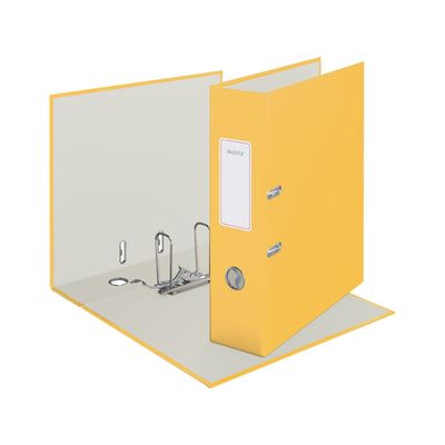 Leitz 180° Cosy - Classeur à levier - Dos 80 mm - A4 - jaune