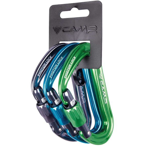 Mousqueton escalade CAMP PHOTON LOCK 3 PACK