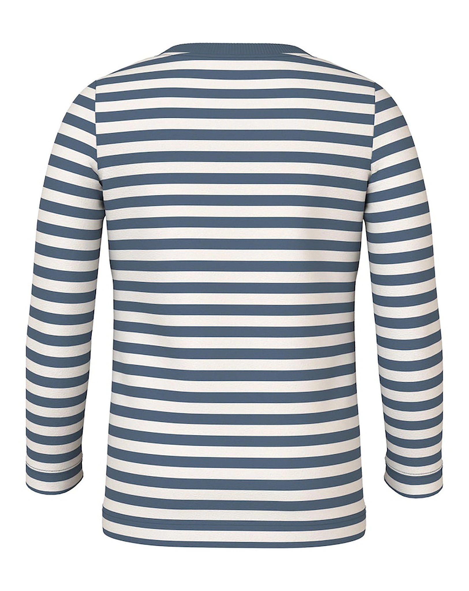 Langarmshirt NMMVILLY geringelt in bluefin