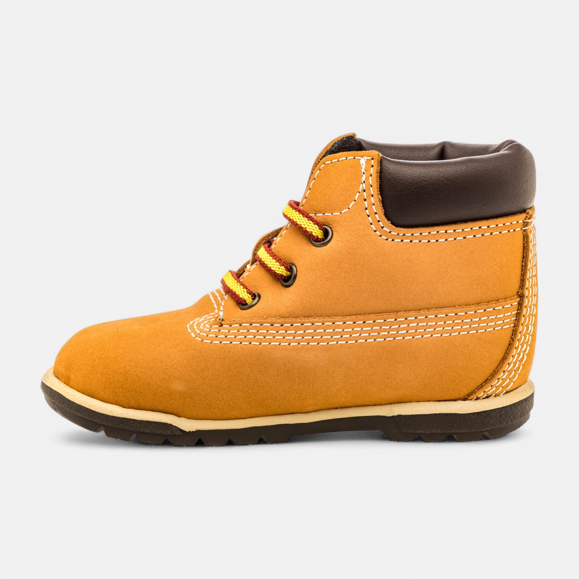 Boots Bébé garçon en cuir jaune