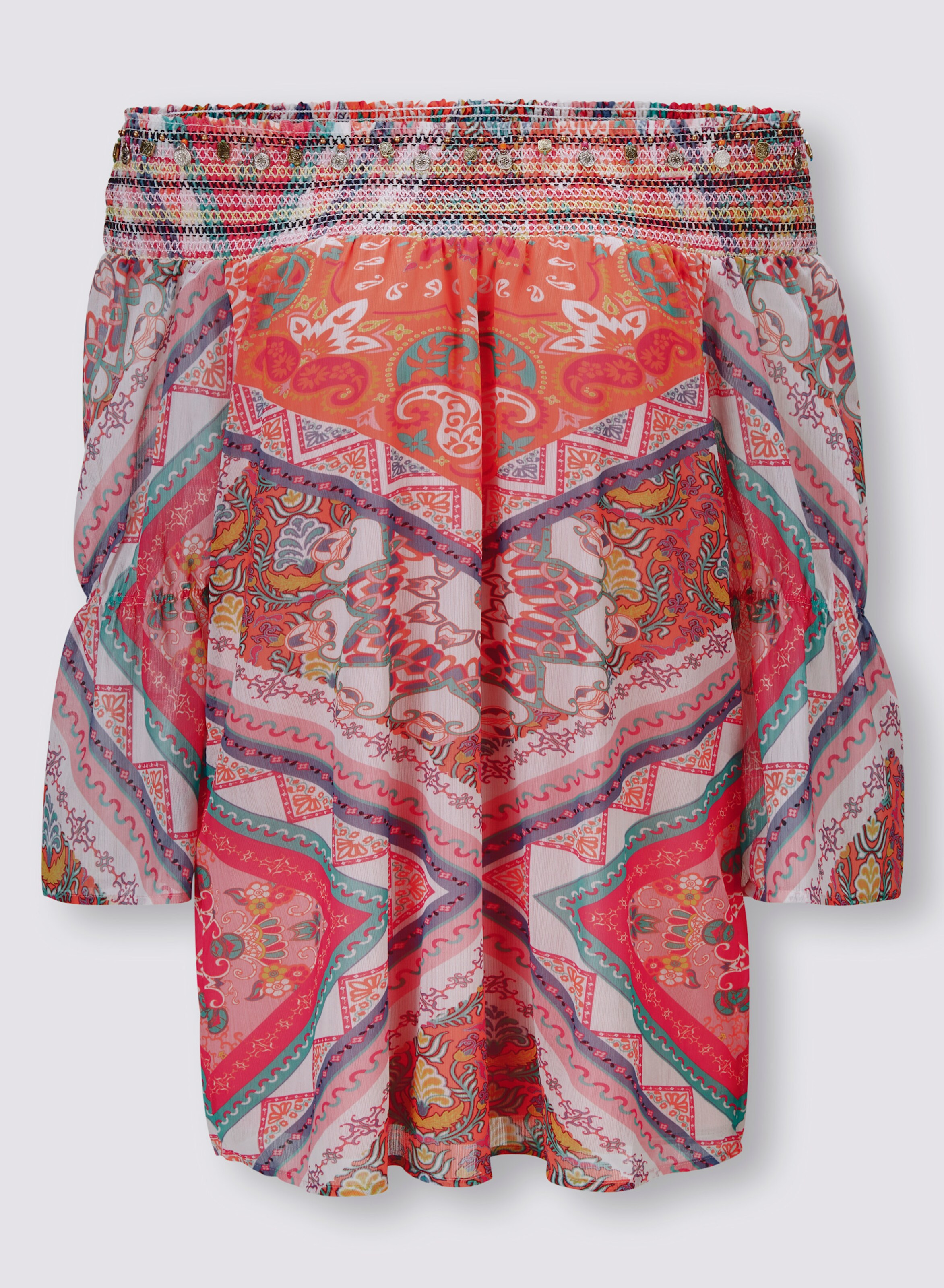 Druckbluse