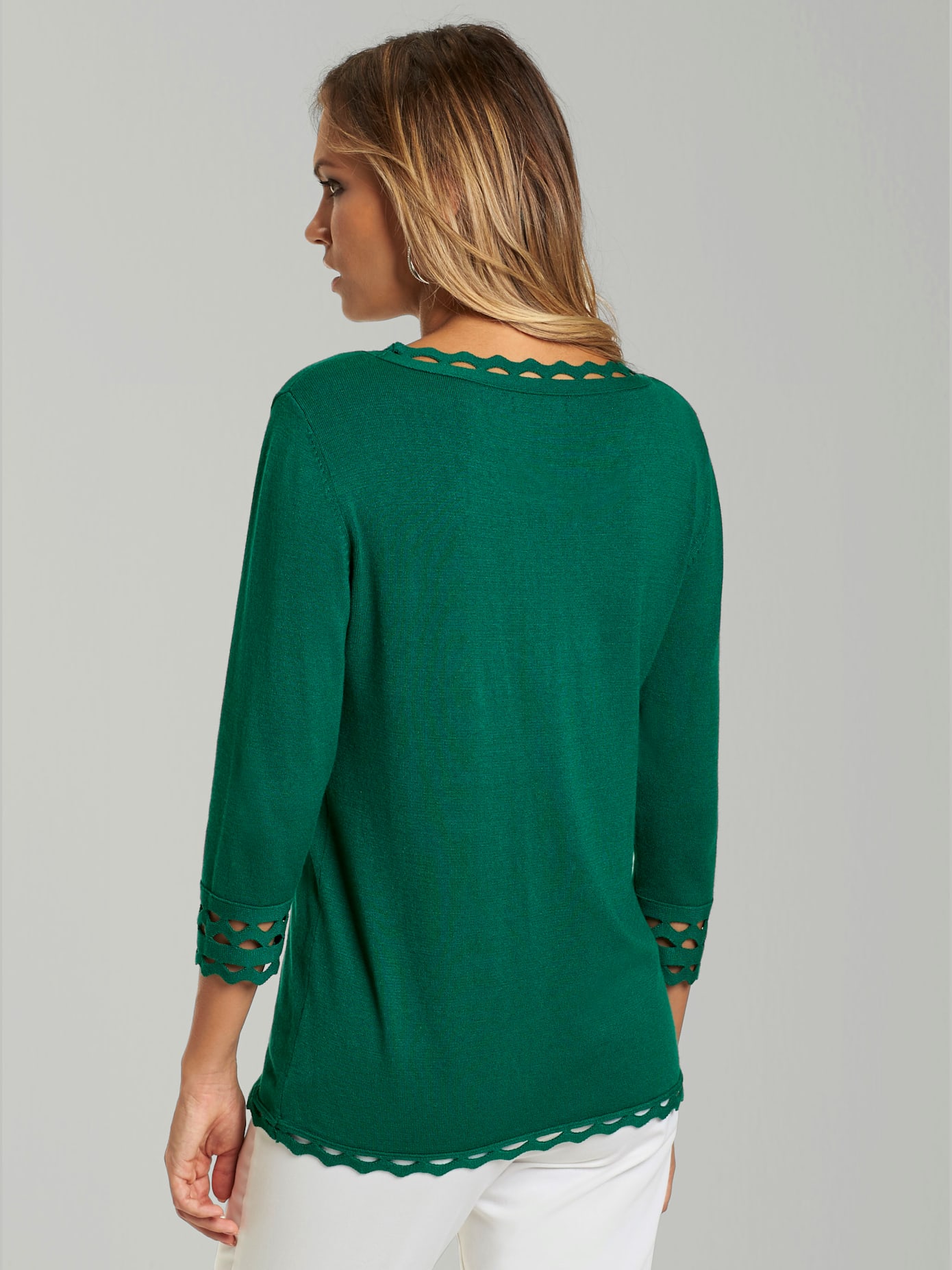 Pull à manches 3/4 viscose